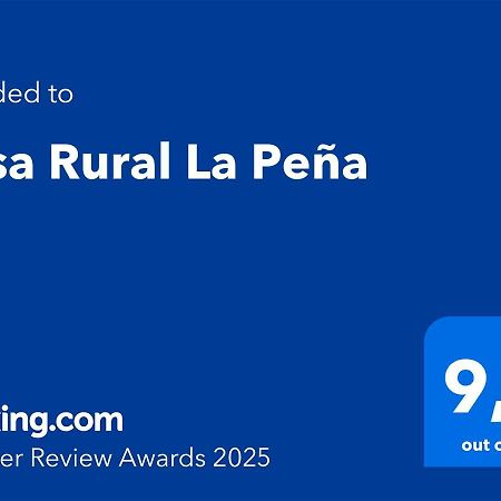 Casa Rural La Pena 米兰韦尔 外观 照片